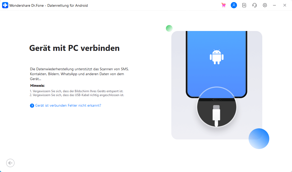 Android mit Computer verbinden