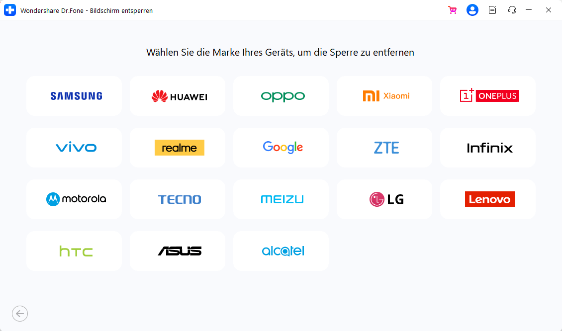 choose device brand