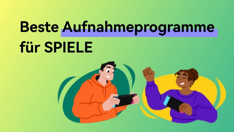 Die 10 besten Aufnahmeprogramme für PC (Windows & Mac)