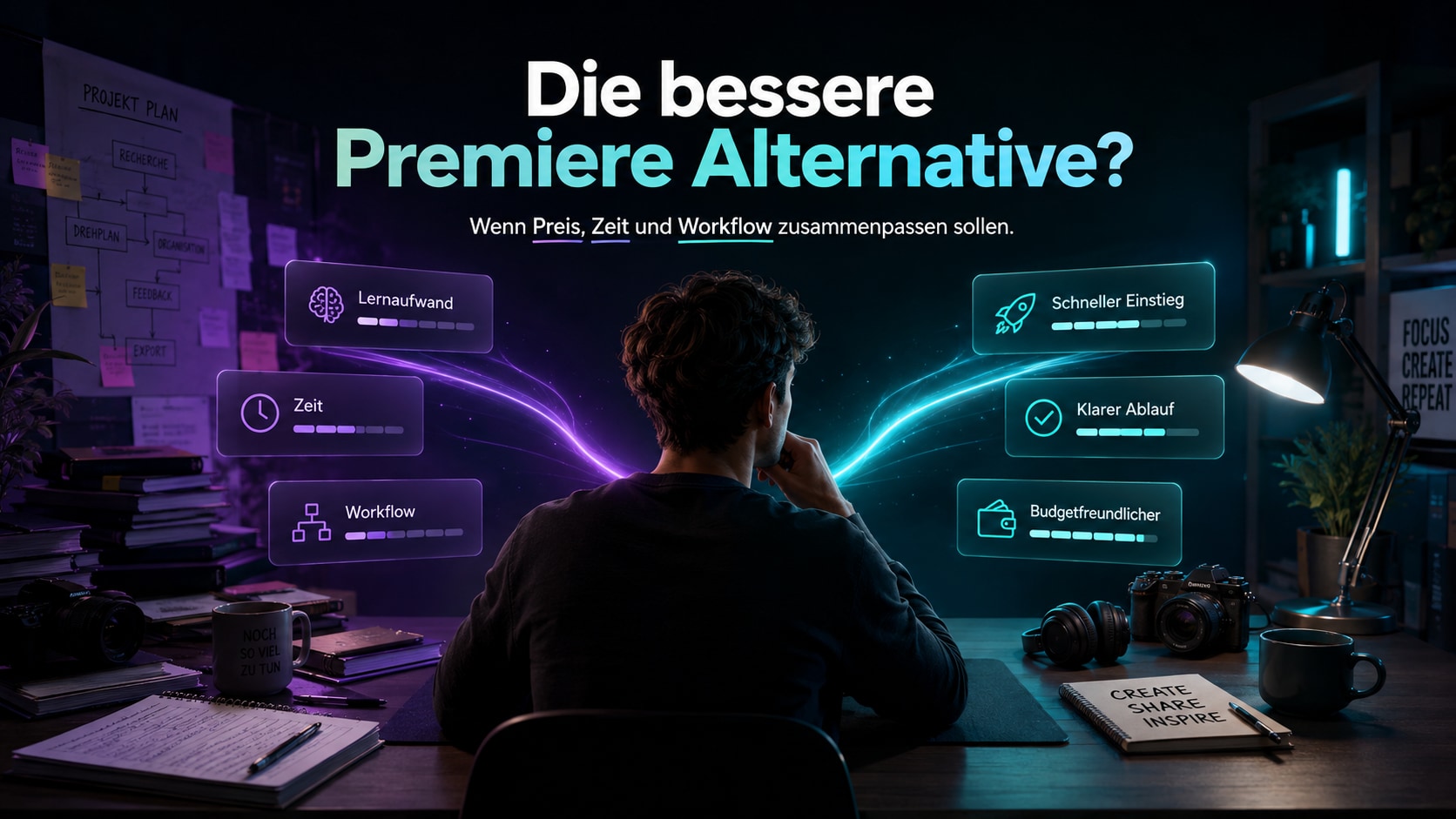 Adobe Premiere Alternative mit Fokus auf Preis und Workflow