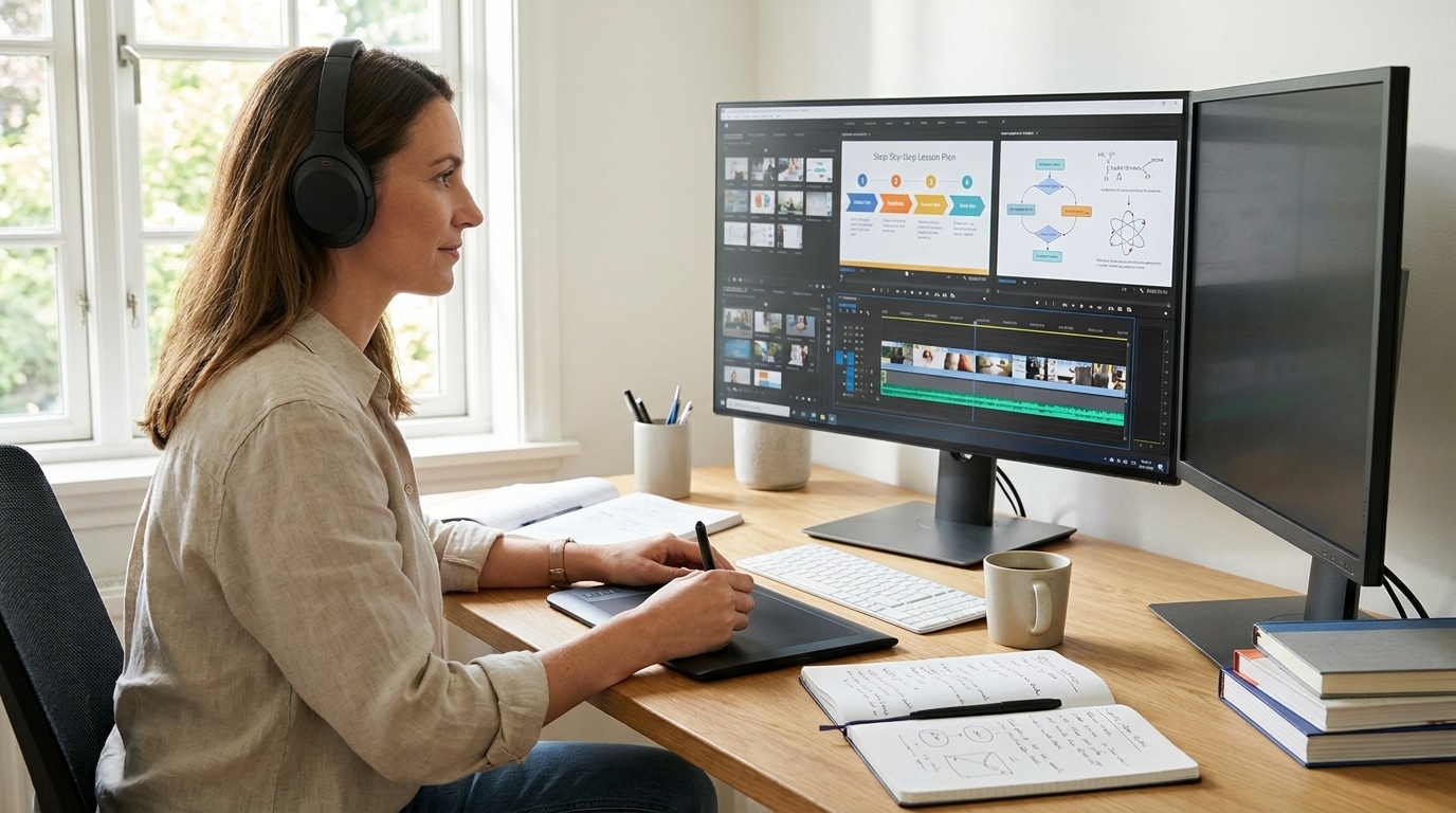 lern- und schulungsvideos mit fokus auf klarheit und ai-verbesserung