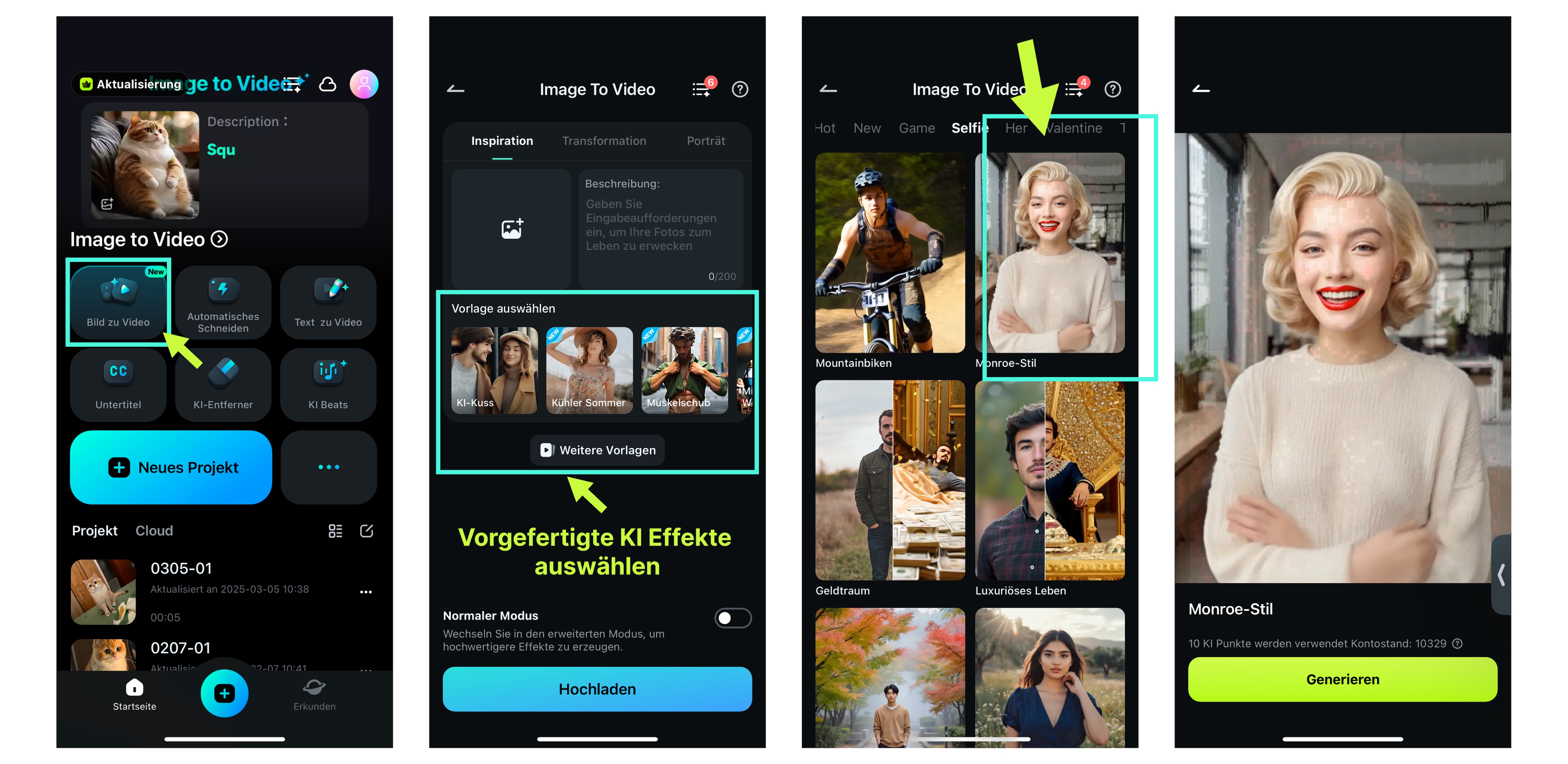 deepfake video erstellen mit filmora
