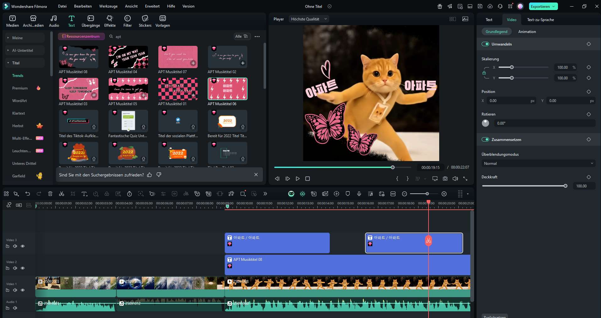 earth zoom out katze video bearbeiten