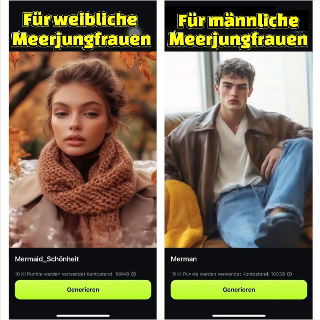 Mermaid AI Generator 2025 – So werden Sie zur Meerjungfrau mit KI!