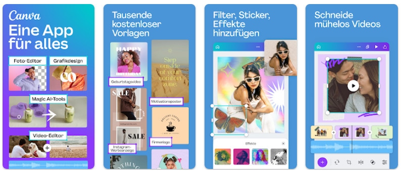 canva video schneiden app