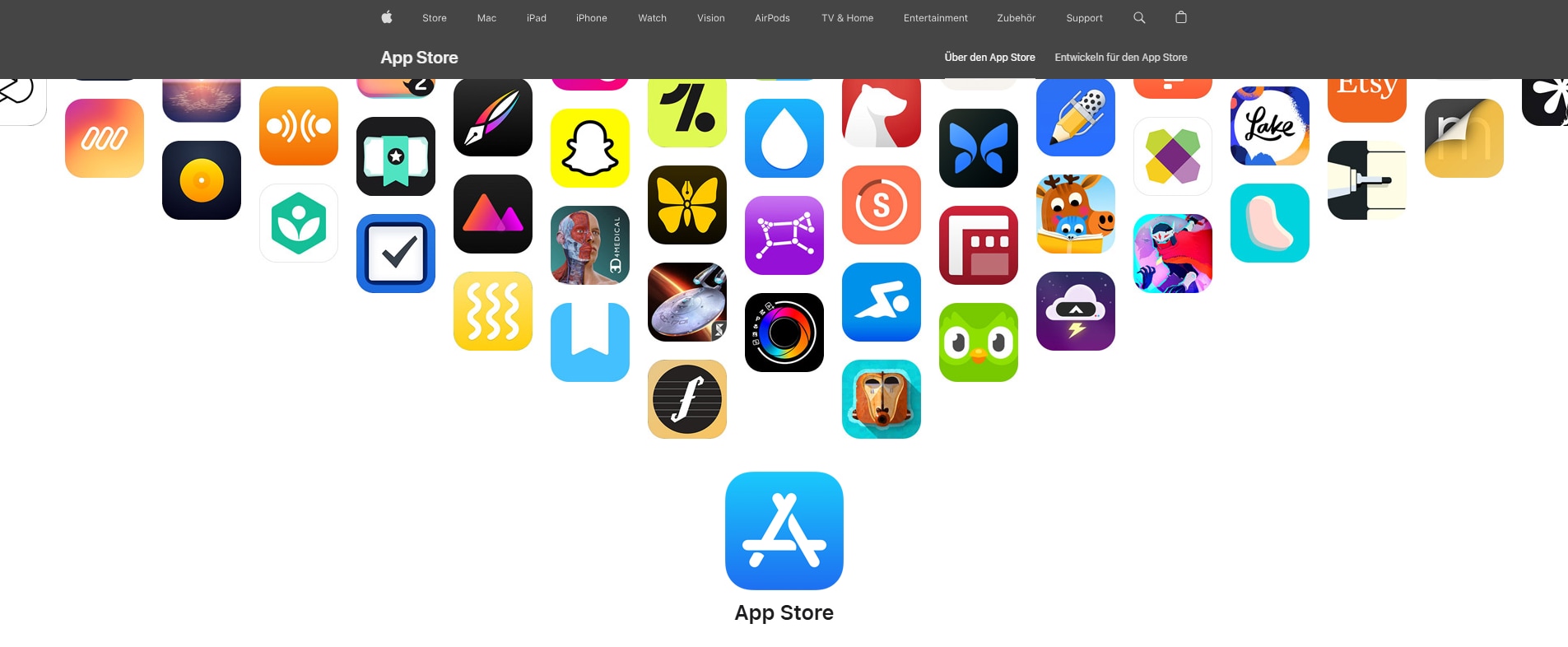 Offizieller Marktplatz für alle iOS-Apps und Spiele.