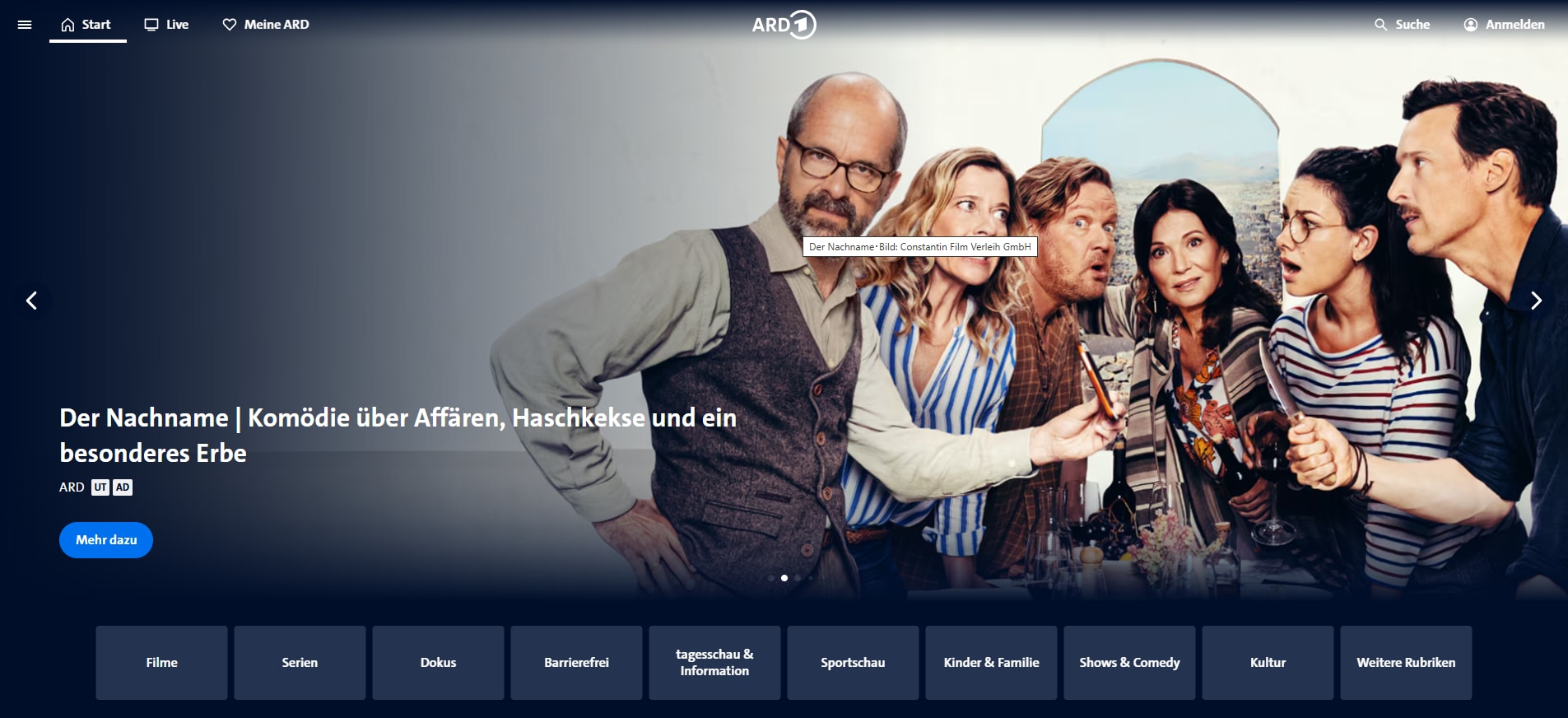 ARD Mediathek ist eine der beliebtesten und vertrauenswürdigsten Plattformen für kostenlose Filme und Serien in Deutschland.