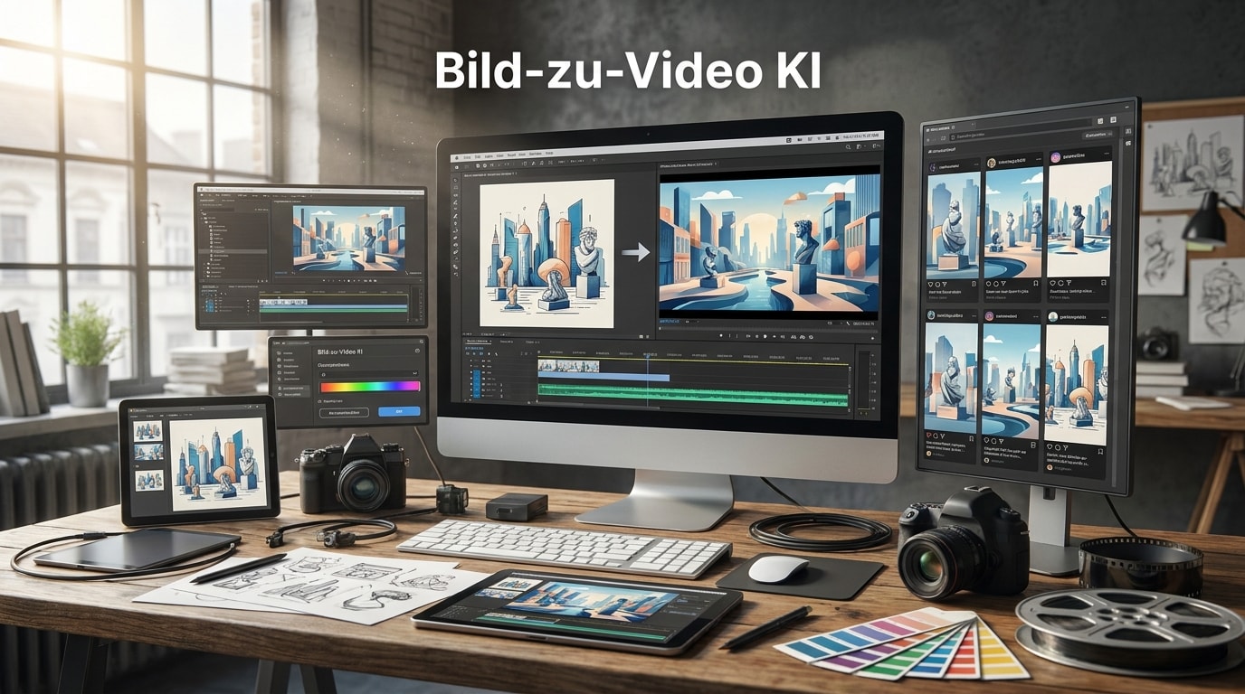 Bild-zu-Video KI im kreativen Workflow
