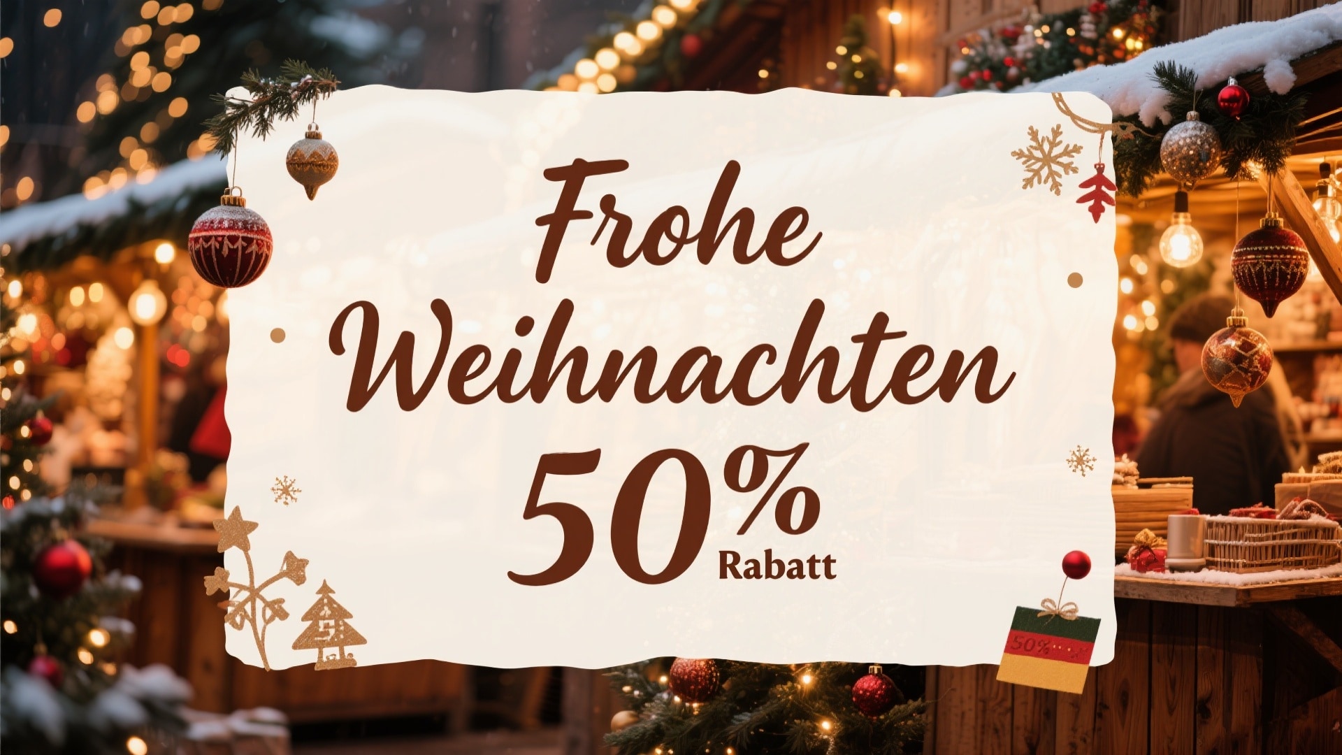 Weihnachts-Sale Video