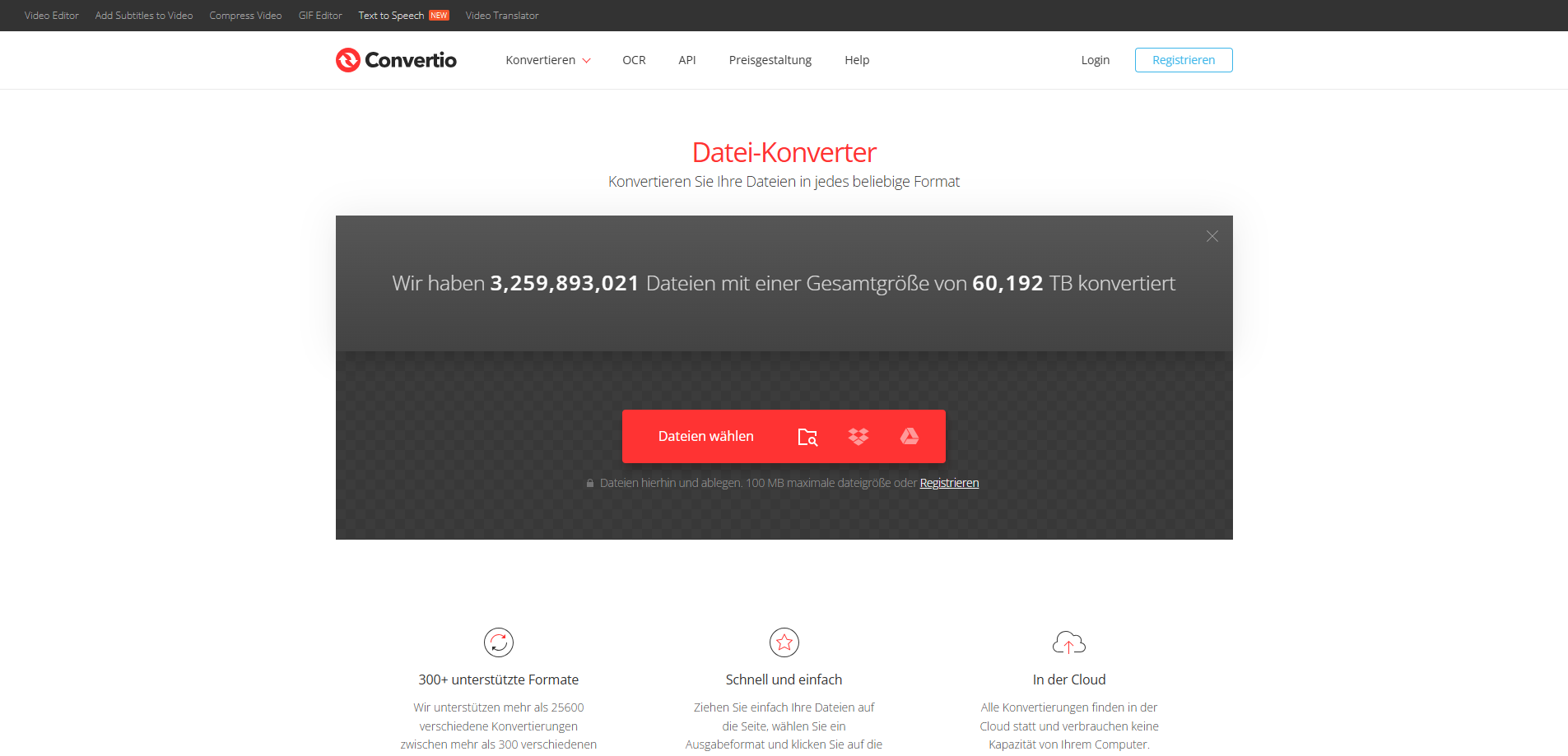 Audio in MP3 umwandeln