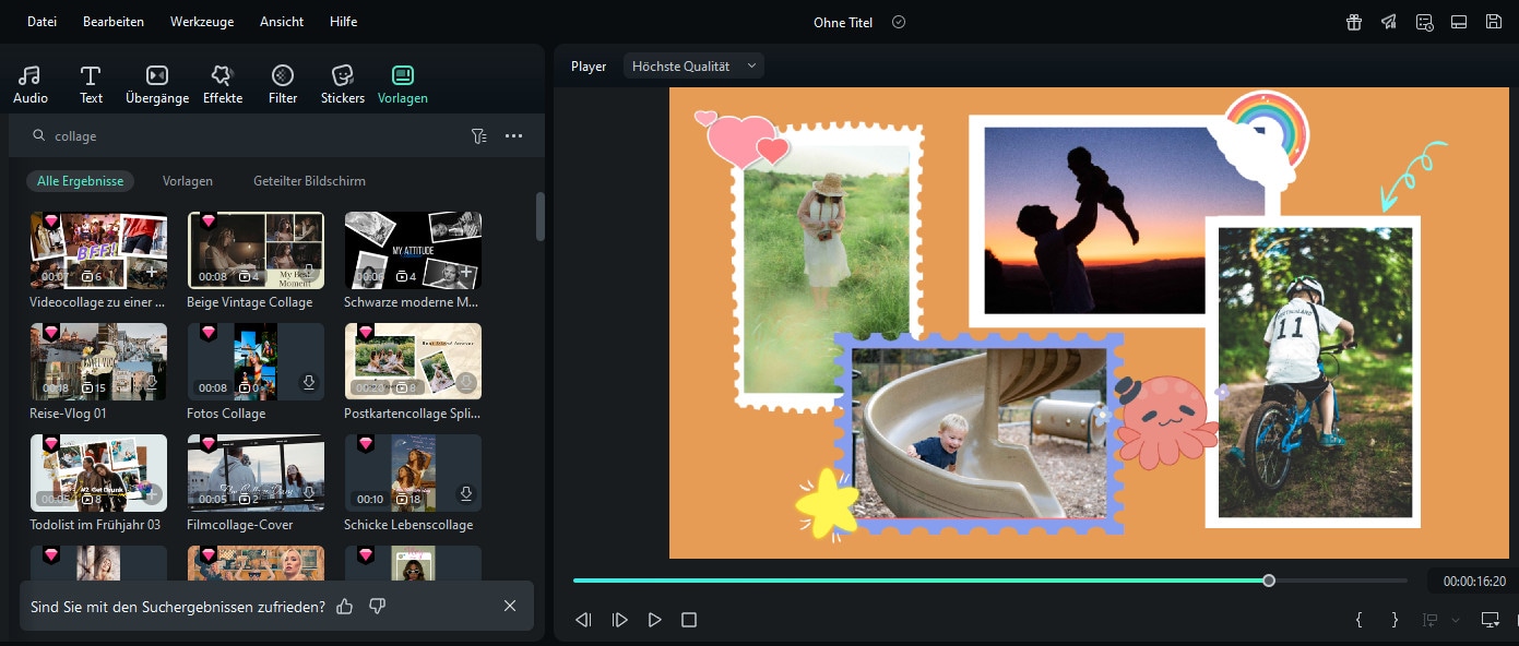 interessante collage gestalten windows