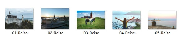 bilder video erstellen: bilder nummerieren
