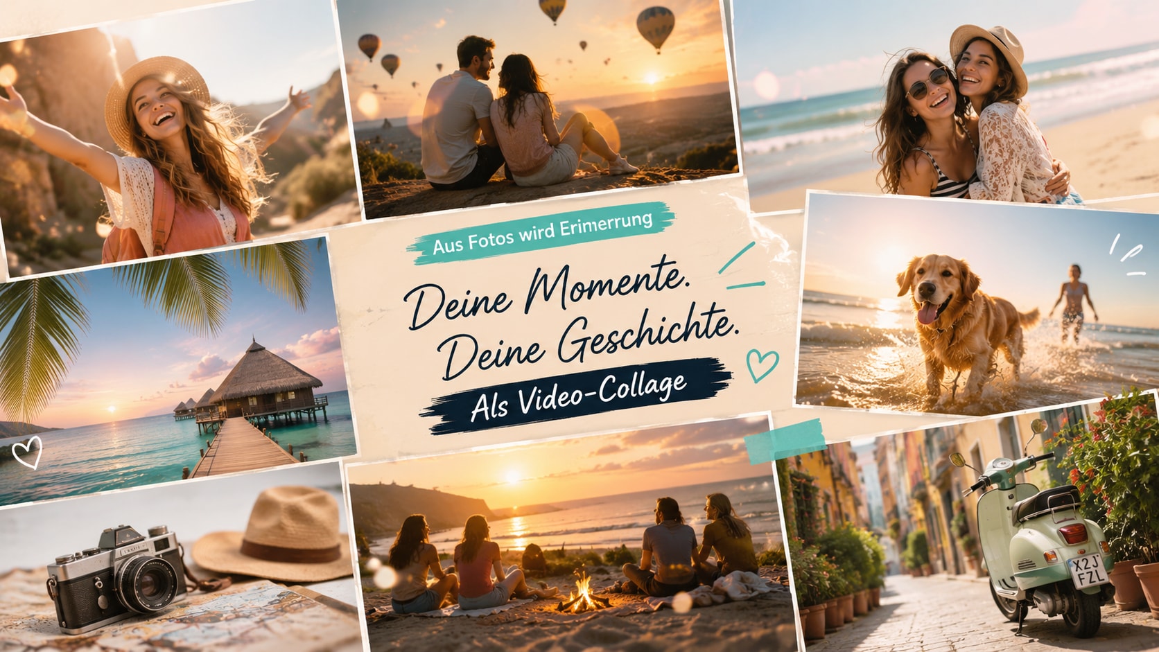 WhatsApp Grußvideo für Geburtstag Ostern und Weihnachten mit Fotos Text Musik und Filmora Workflow