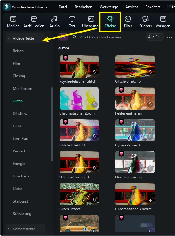 Integrieren Sie subtile, aber wirkungsvolle Effekte: Filmkorn, Kamera-Shake bei Schockmomenten, Glitch-Effekte für paranormale Szenen.