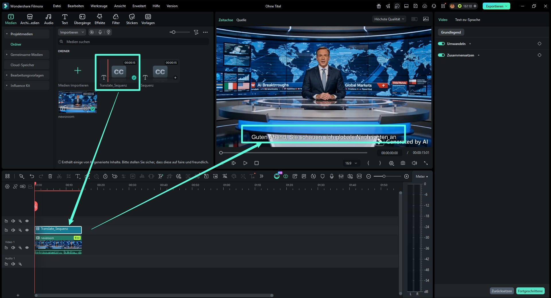 Video importieren