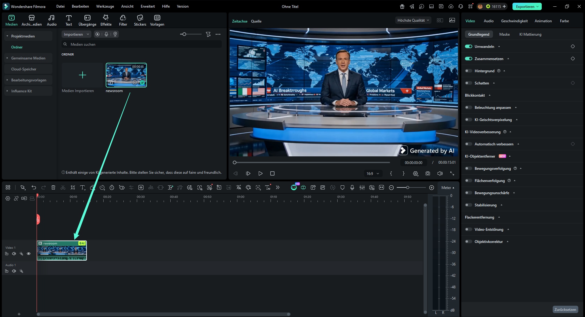 Video importieren