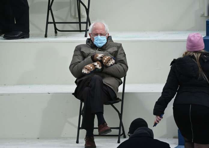 Bernie Sanders Mittens Meme