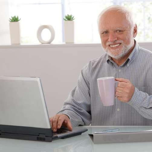 Hide the Pain Harold Meme