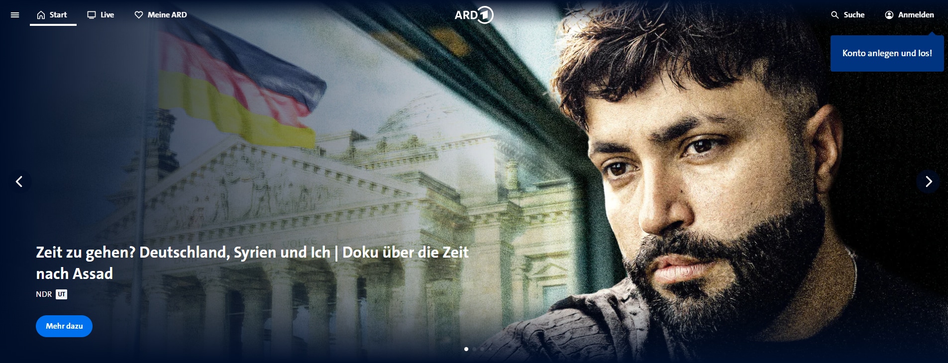 Die ARD Mediathek bietet ein riesiges Archiv an Sendungen, Dokumentationen, Filmen und Serien aus dem Angebot der öffentlich-rechtlichen Rundfunkanstalten in Deutschland