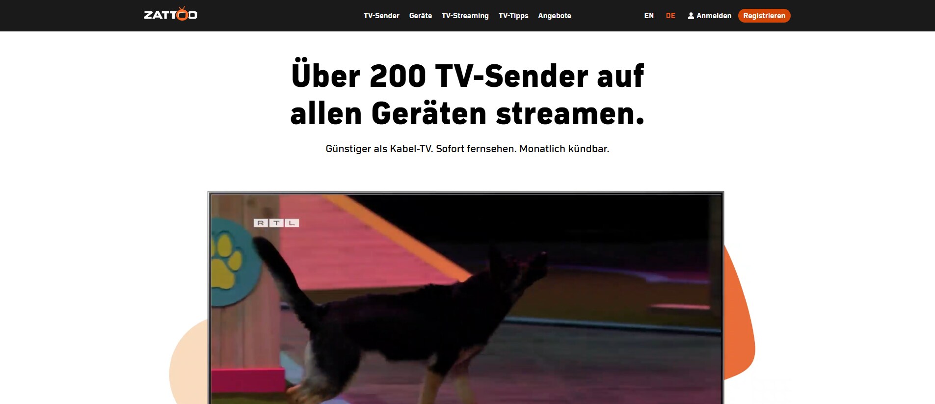Zattoo ist eine führende Streaming-Plattform für Live-TV in Deutschland.