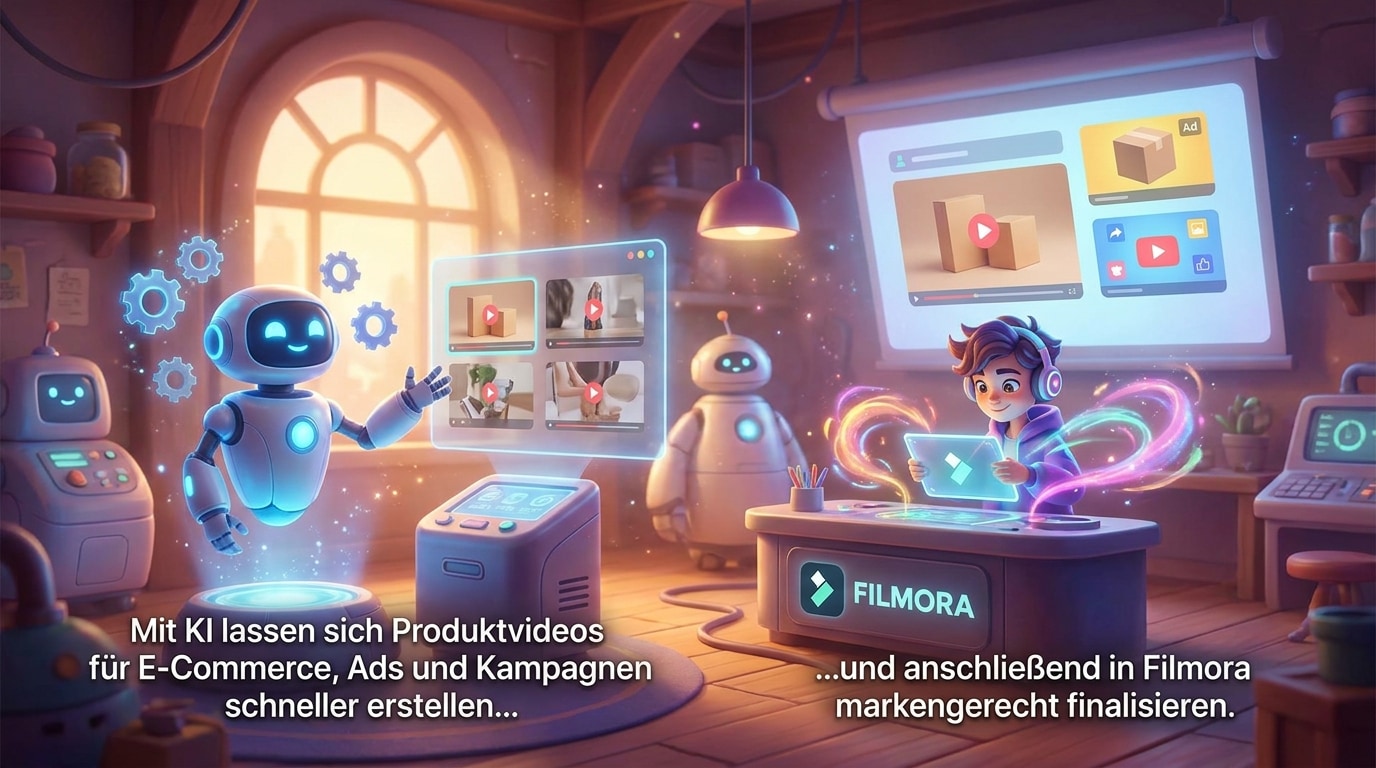 KI-Produktvideos für Marketing-Teams