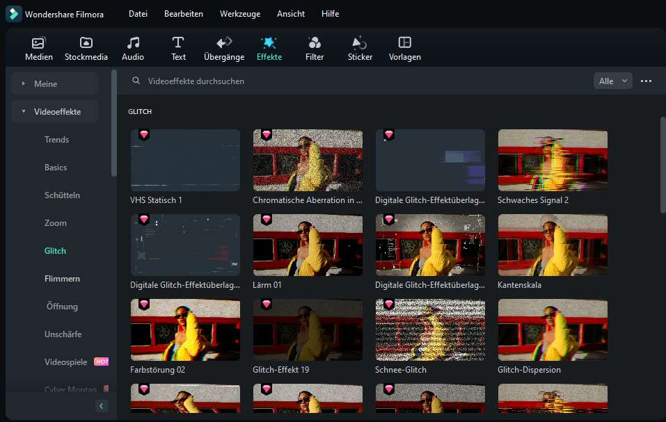  Filmora Effekte 