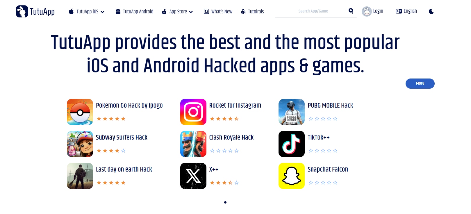 Beliebter alternativer Store für kostenlose iOS-Spiele und Apps.