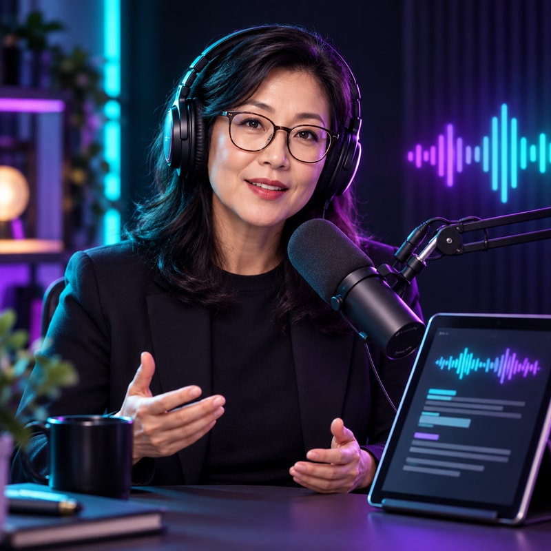 KI-Stimme für Podcasts und Online-Kurse