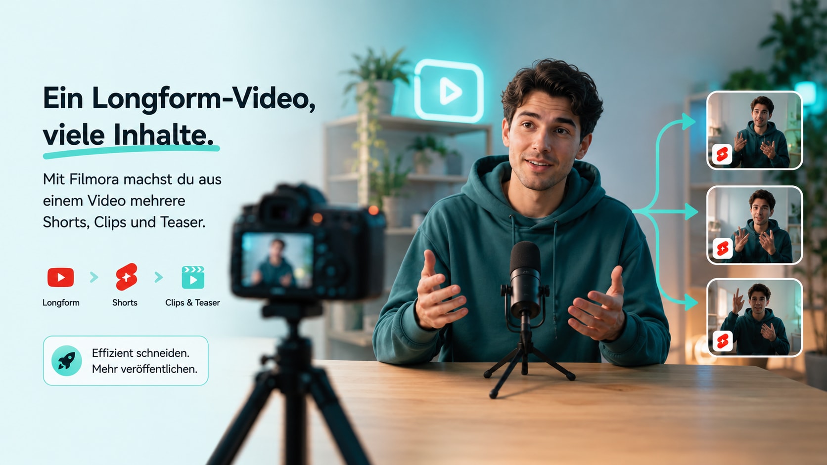 platzhalter filmora workflow für youtube untertitel und audio