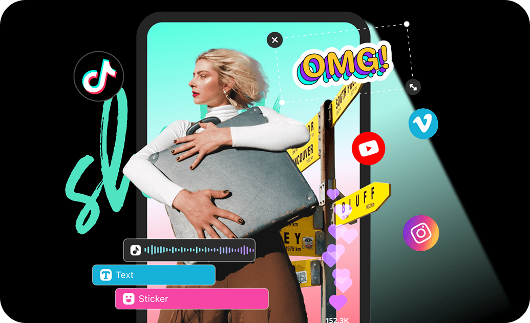 fonts and stickers for thumbnail design