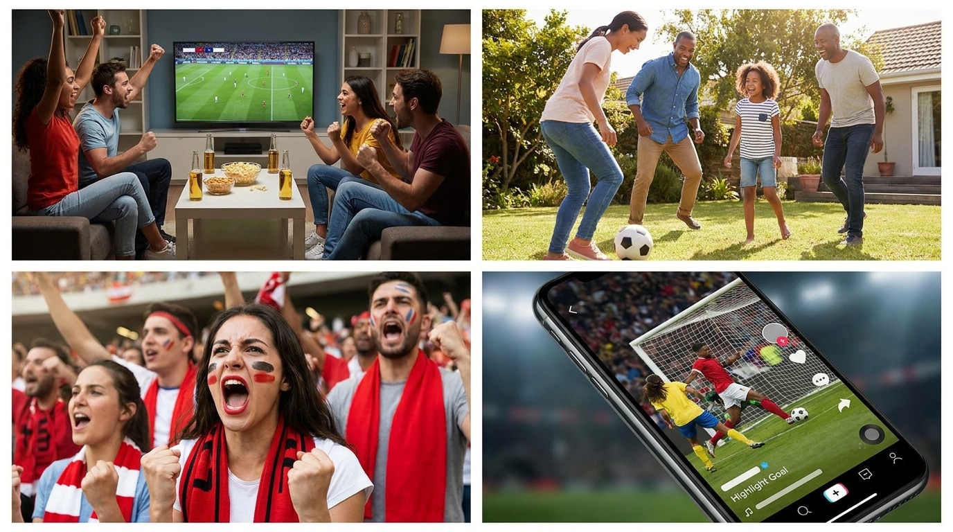 Fußball-Highlights mit Zeitlupe, Freeze Frame und dynamischem Schnitt