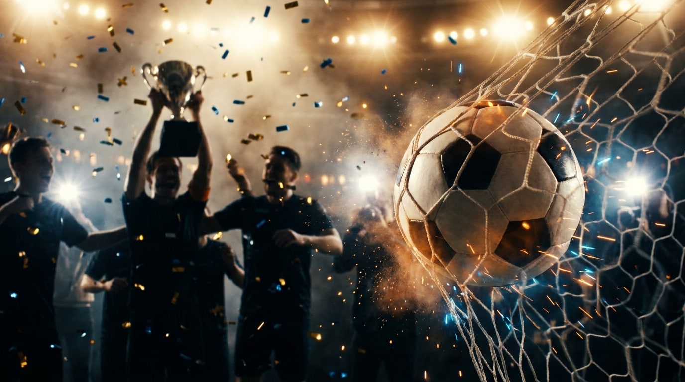 Tor-, Sieger- und Highlight-Vorlagen für Fußballvideos