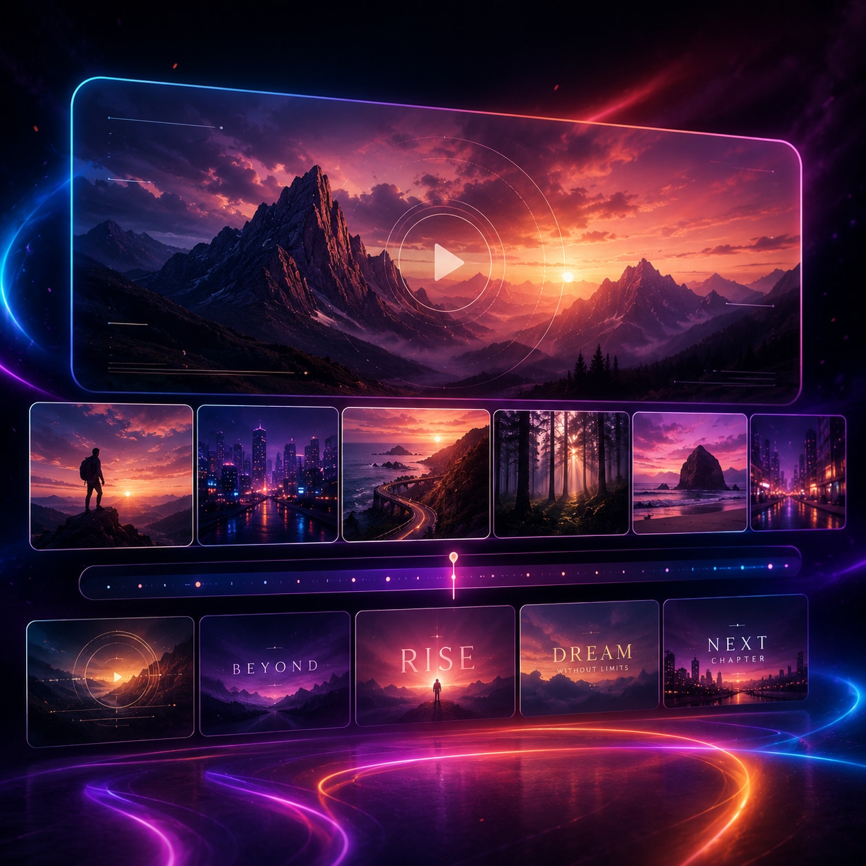 Cinematic Intros als verwandte Filmora Ressource