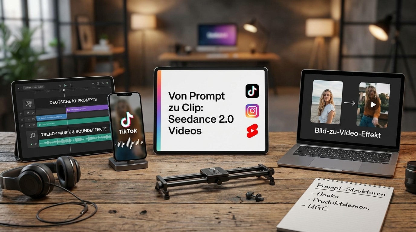 on Prompt zu Clip: Erstelle Seedance 2.0 Videos für TikTok und Shorts