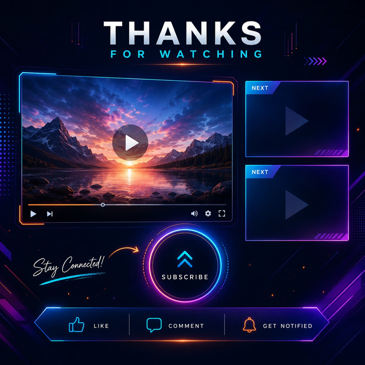 YouTube-Outro als verwandte Filmora Ressource