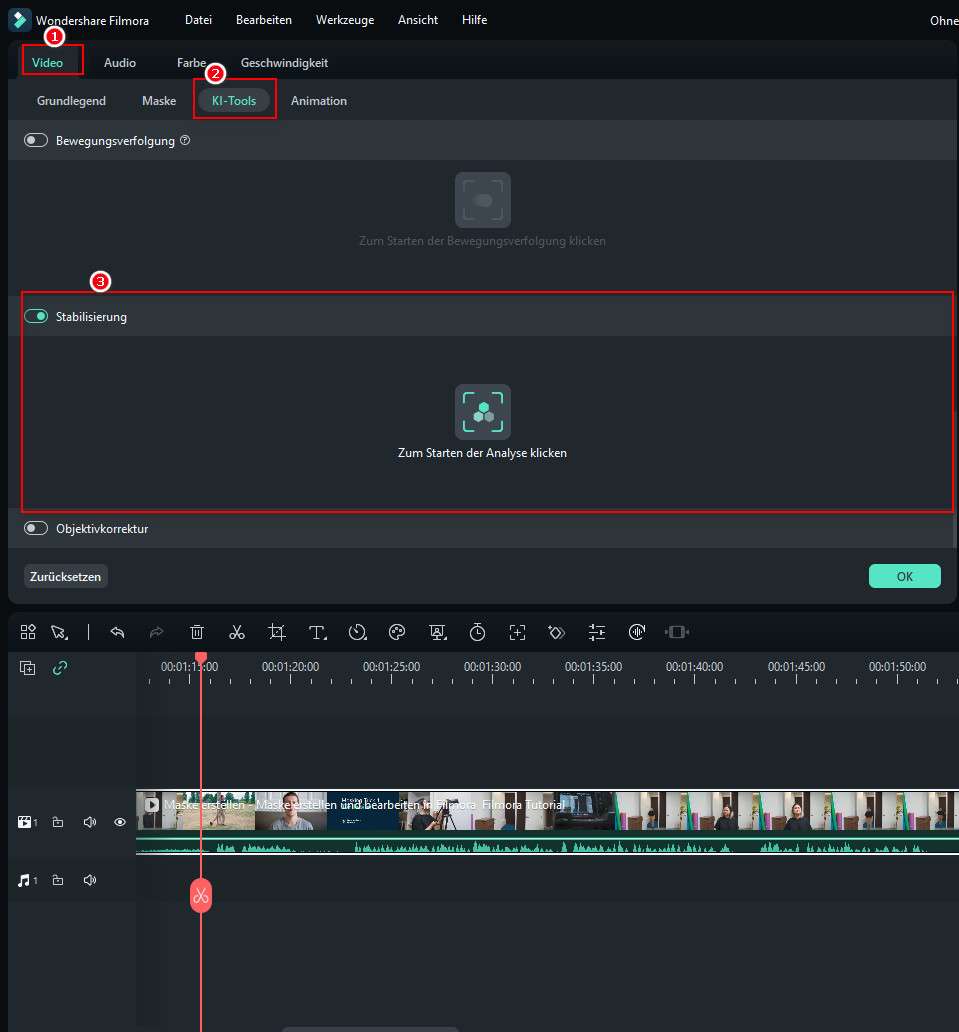 Video Qualität verbessern: stabilisierung