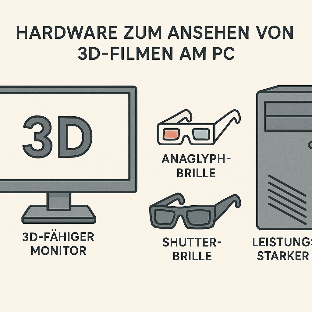 Handware zum Ansehen von 3D-Filmen am PC
