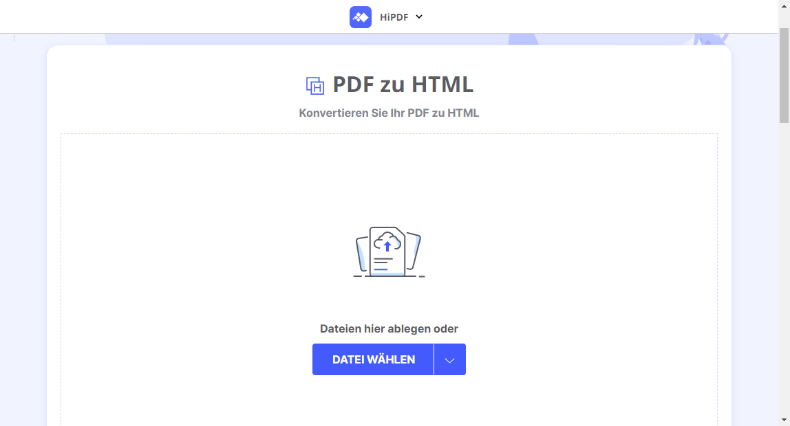 Konvertieren Sie kostenlos online PDF in einen URL-Link 