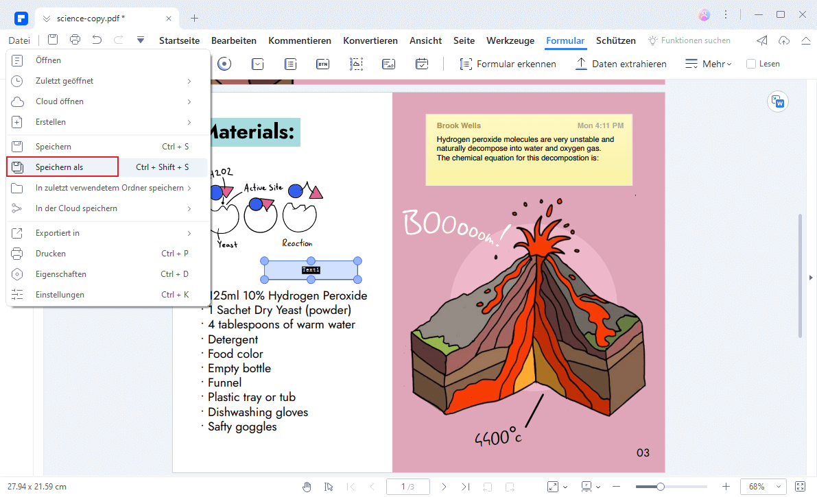 word in pdf komprimieren