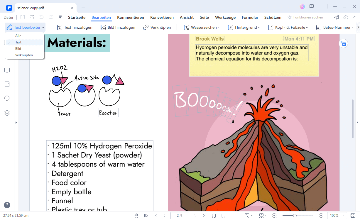 Wenn Sie darüber hinaus Ihren PDF-Inhalt bearbeiten oder ändern möchten, können Sie in diesem Artikel nachlesen, wie Sie PDF in PDFelement bearbeiten können.