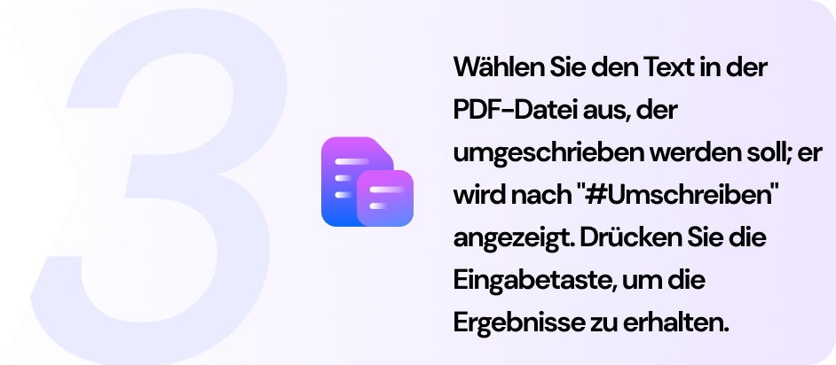 Texte in PDF umschreiben und ersetzen