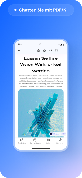 KI-Chat mit PDF auf Android-Handy