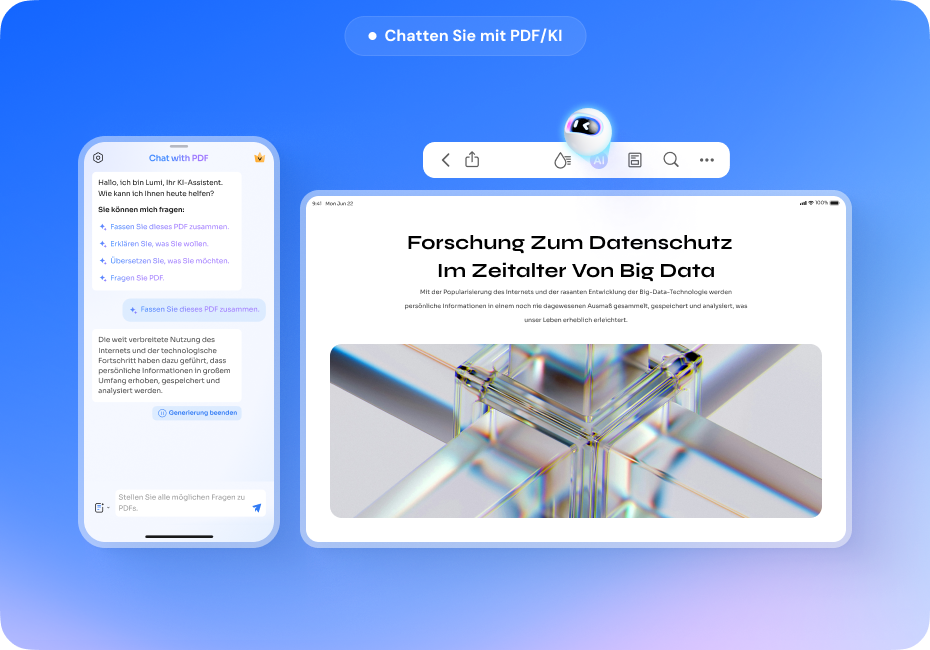 KI-Chat mit PDF