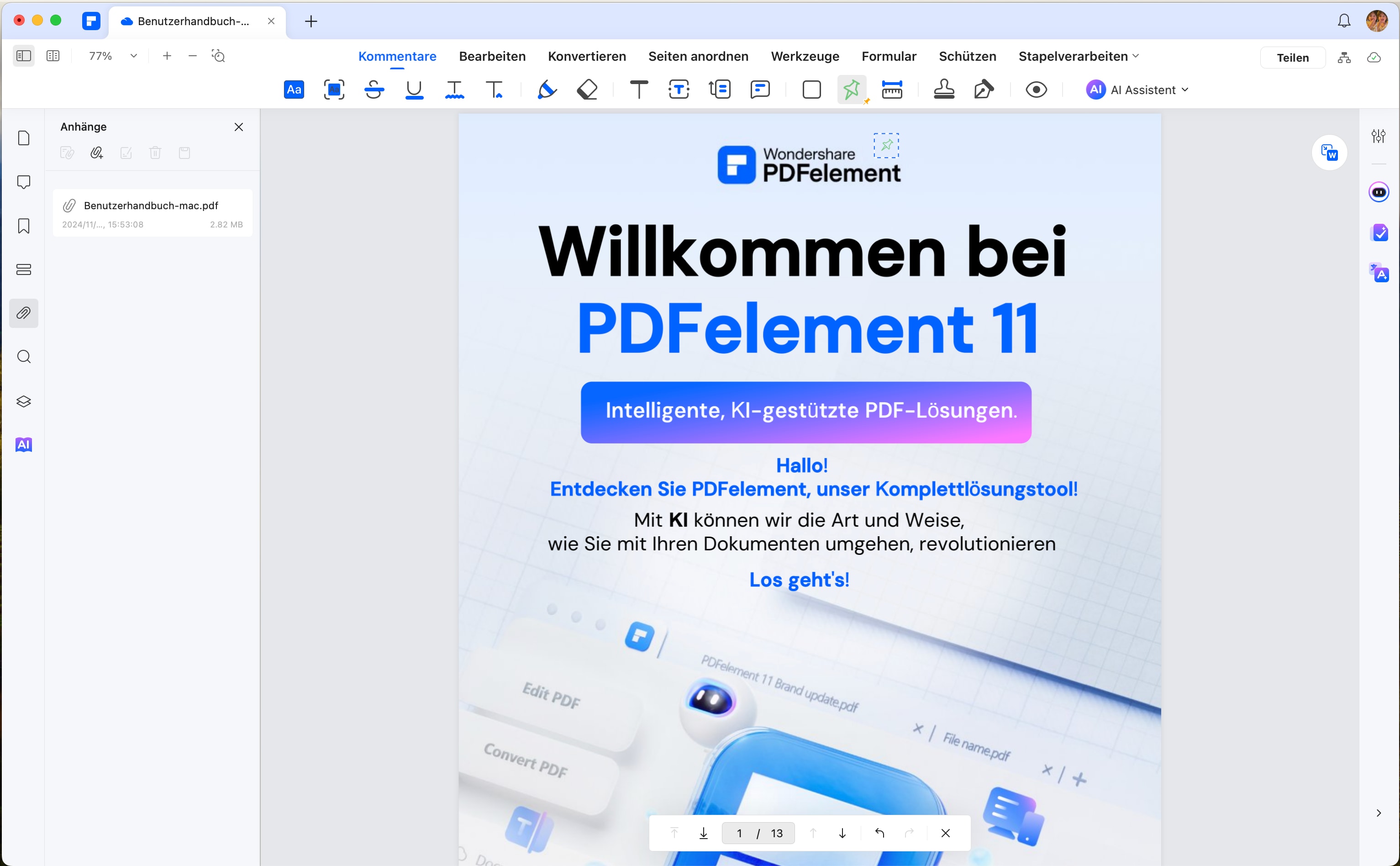 add attachment  pdf mac