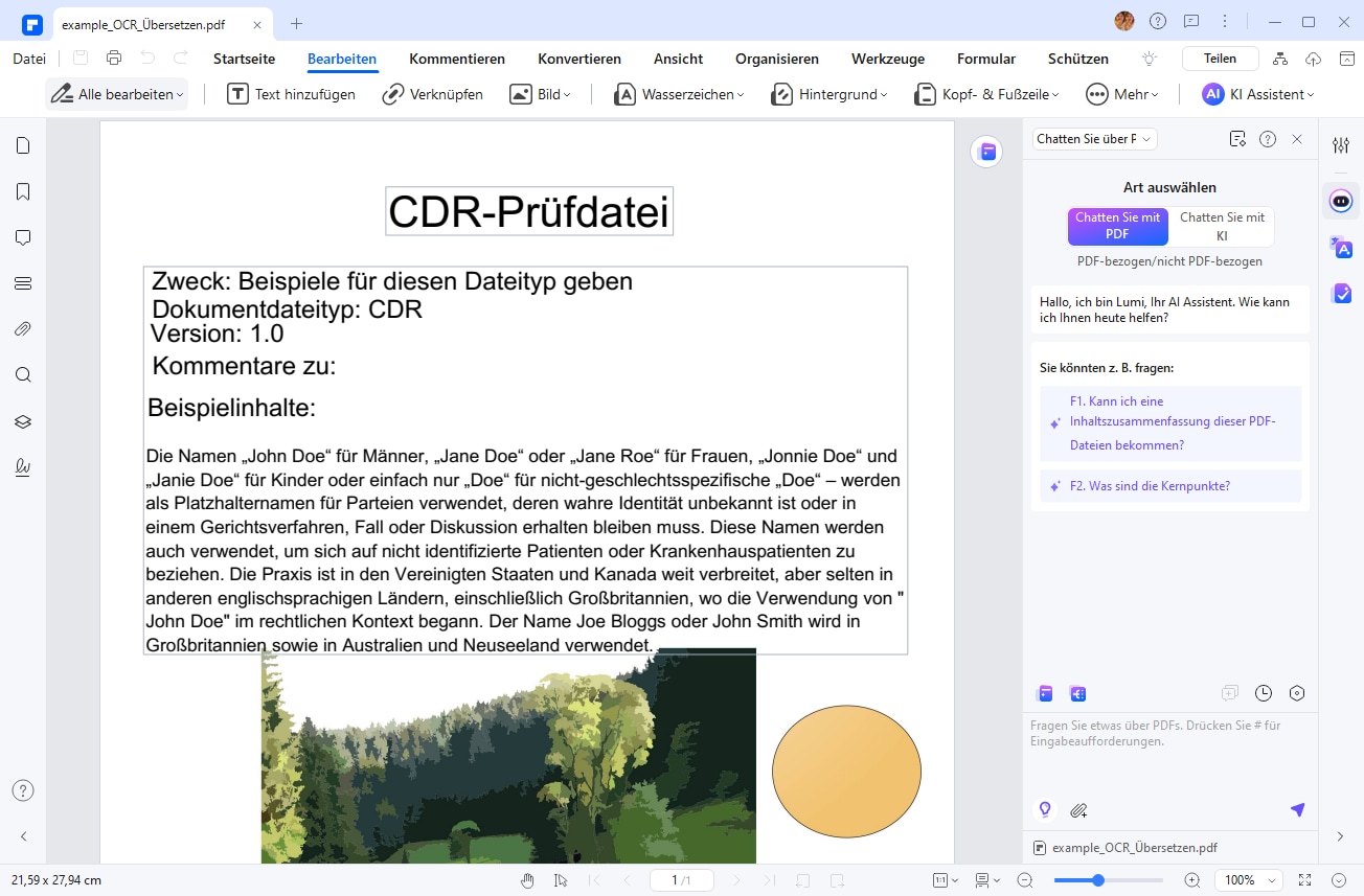 Wechseln Sie in den Bearbeitungsmodus, um Text oder Bilder zu bearbeiten.
