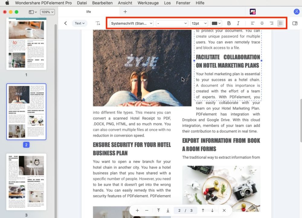 Nitro PDF Editor Alternative für Mac