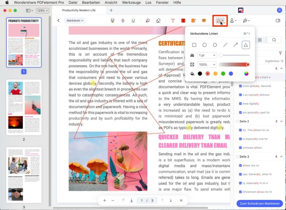 mac draw on pdf