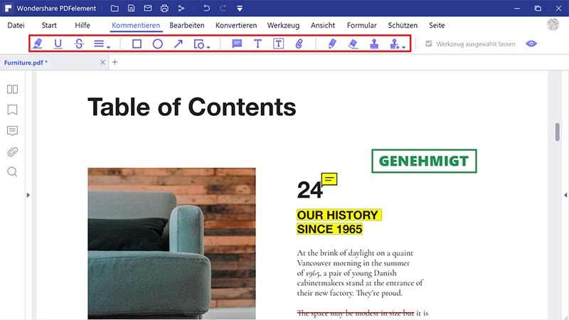 PDF kommentieren