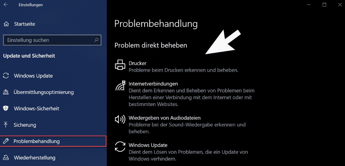 Problemhandlung