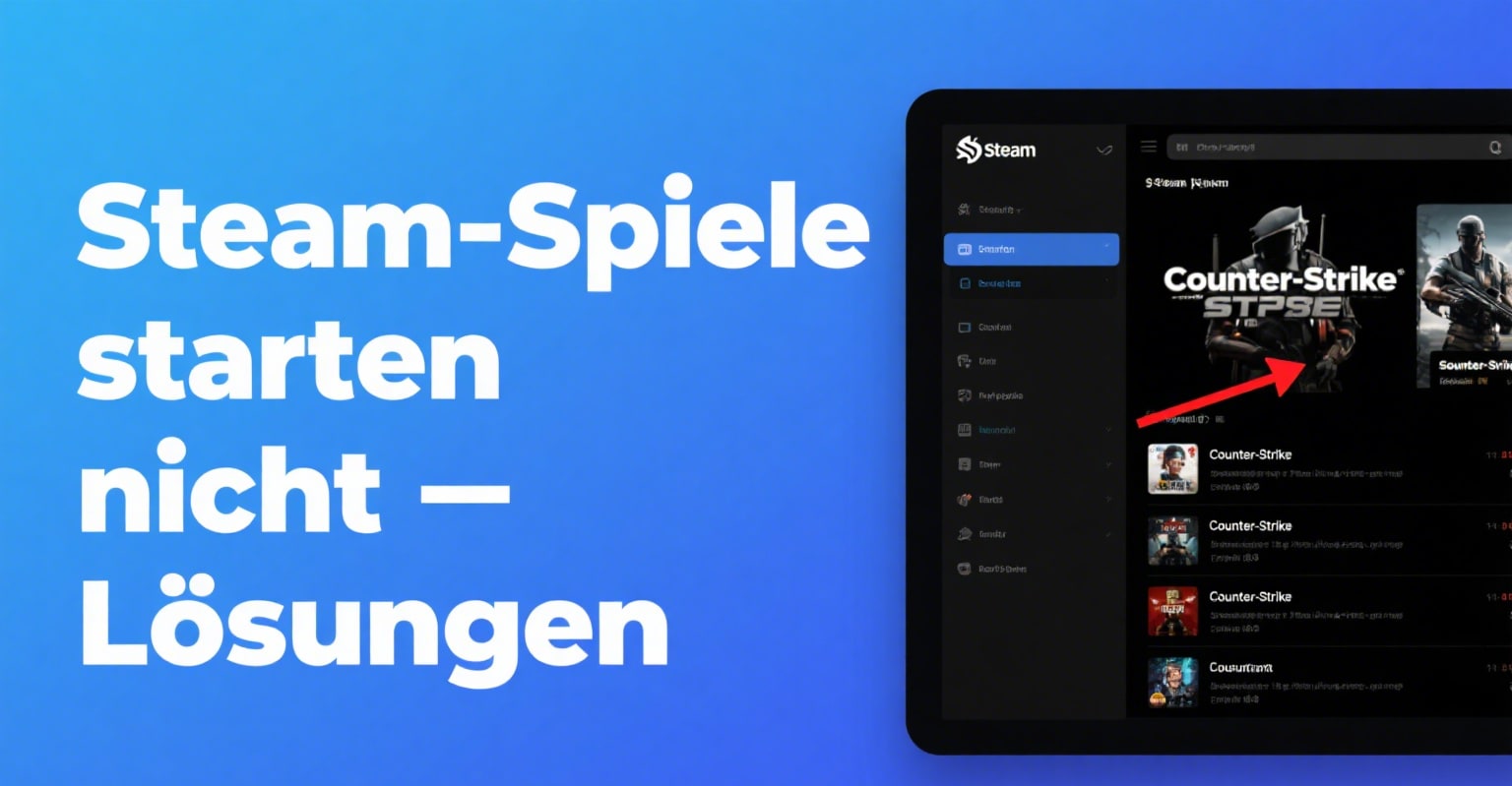Steam spiele starten nicht